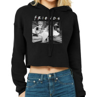 Friends The One Where They All Wear Wedding Dresses Cropped Hoodie | Artistshot