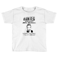 Wanted Poster John Dillinger, Distressed   Wanted Toddler T-shirt | Artistshot