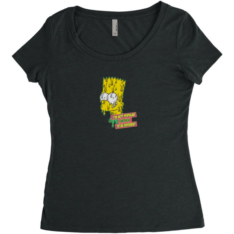 The Simpsons Women's Triblend Scoop T-shirt by ghostgrateful830303rh | Artistshot