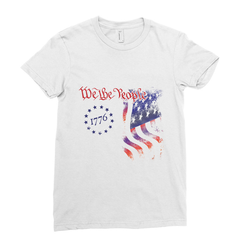 We The People Ladies Fitted T-Shirt by ceejayshammah | Artistshot