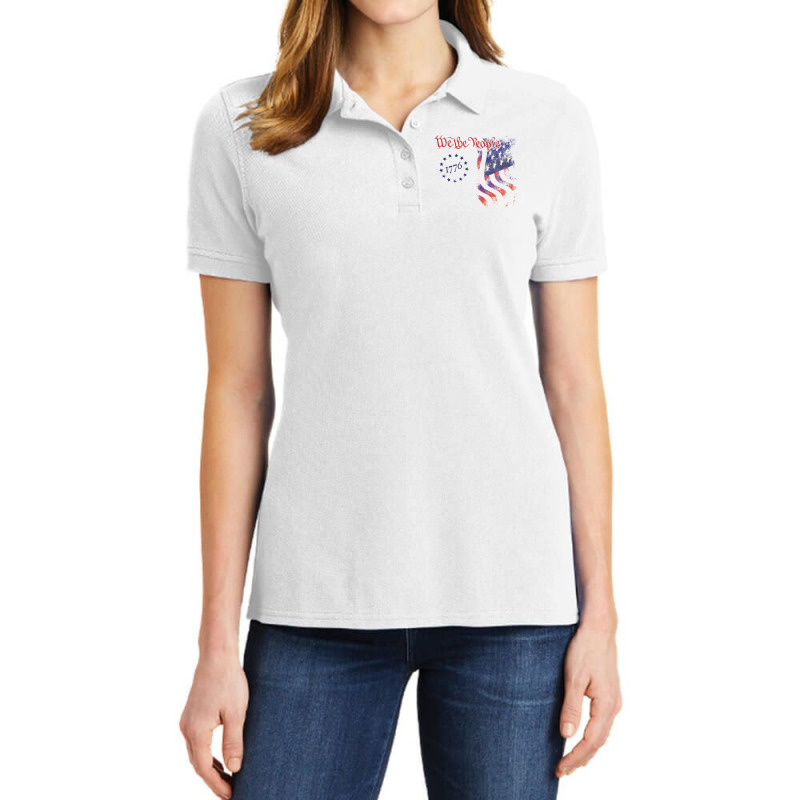 We The People Ladies Polo Shirt by ceejayshammah | Artistshot