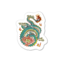 Chinese Dragon, Oriental Vintage, Symbolic, East Asian Culture, Japane Sticker | Artistshot