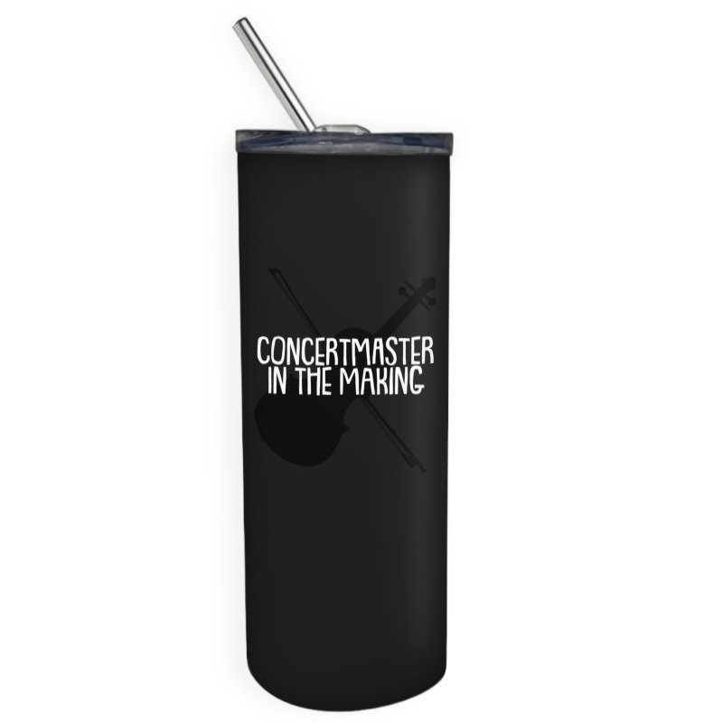 Concertmaster In The Making Skinny Tumbler | Artistshot