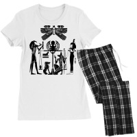 Egyptian Hieroglyphic Hoodie Maat Thoth Anubis Ammit Women's Pajamas Set | Artistshot