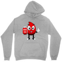 Keep Calm And Donate Blood Unisex Hoodie | Artistshot