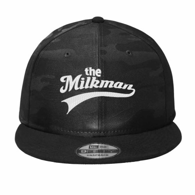 The Milk Man Embroidery Embroidered Hat Camo Snapback Designed By Madhatter