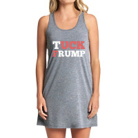 Tuck Frump Funny Anti President Design Tank Dress | Artistshot