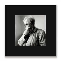 Jean-luc Godard French-swiss Film Director Metal Print Square | Artistshot