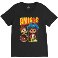 Kids Santiago Of The Seas Amigos V-neck Tee | Artistshot