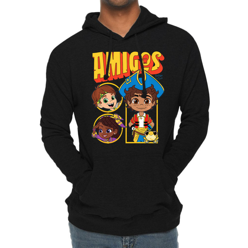 Kids Santiago Of The Seas Amigos Lightweight Hoodie by cm-arts | Artistshot