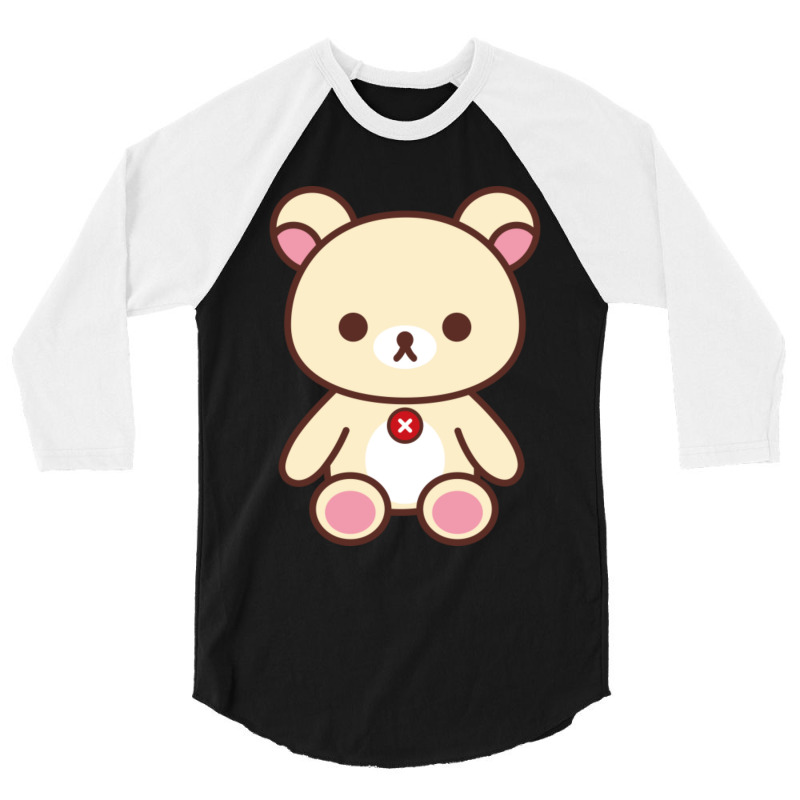 C:\users\dell\desktop\l2\chung 7\rilakkuma Korilakkuma__.png 3/4 Sleeve Shirt | Artistshot