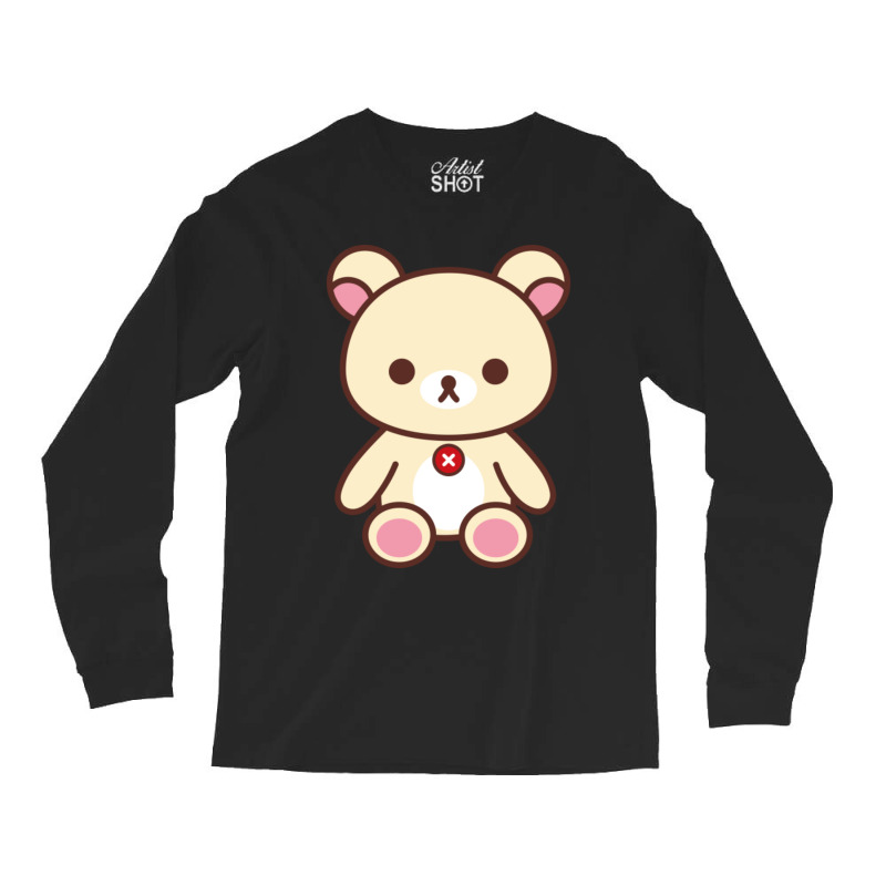 C:\users\dell\desktop\l2\chung 7\rilakkuma Korilakkuma__.png Long Sleeve Shirts | Artistshot