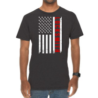 Cool Locksmith Art For Men Women American Flag Lock Picker Pullover Ho Vintage T-shirt | Artistshot