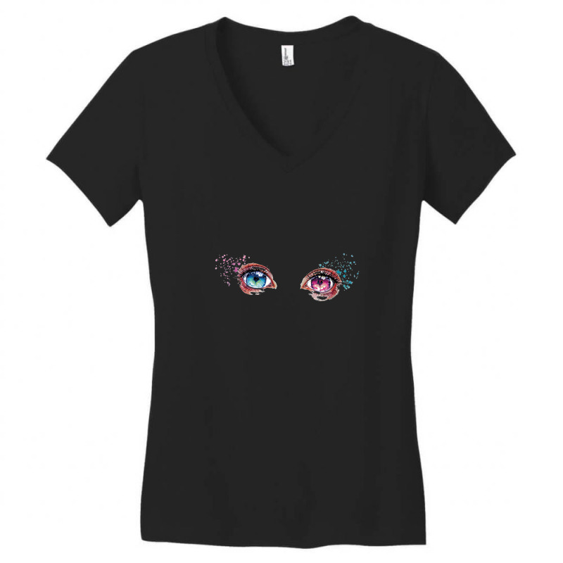 Beautiful Eyes Women's V-neck T-shirt | Artistshot