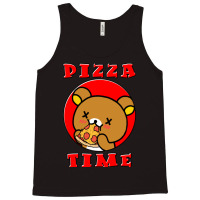 C:\users\dell\desktop\l2\chung 7\rilakkuma Relaxed Bear Pizza Time.png Tank Top | Artistshot