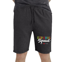 Espanol Squad Bilingual Spanish Teacher Back To School 2022 Vintage Short | Artistshot