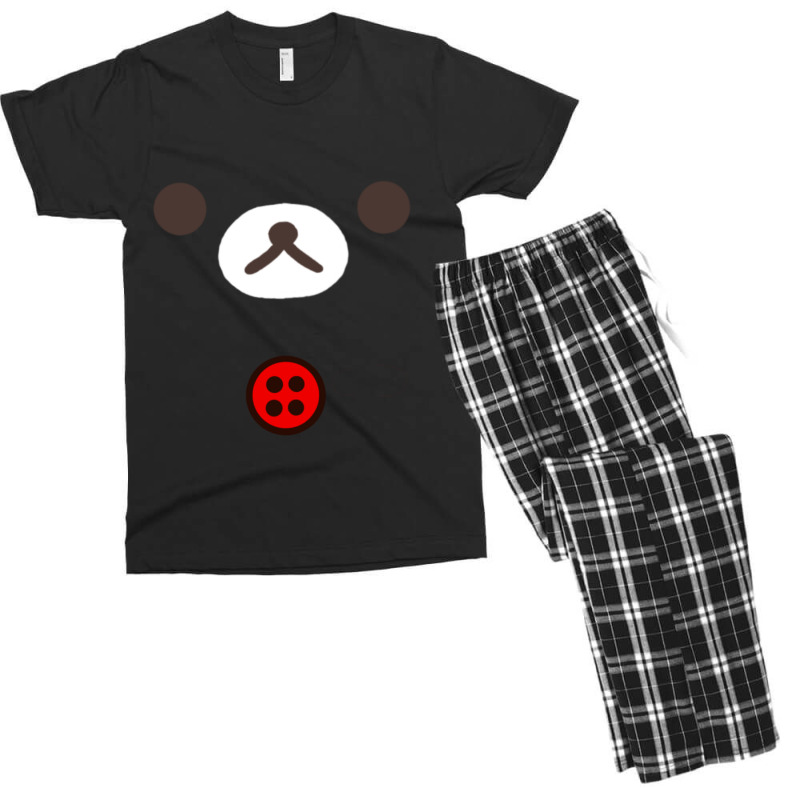 C:\users\dell\desktop\l2\chung 7\korilakkuma Korilakkuma Face Shirt _. Men's T-shirt Pajama Set | Artistshot