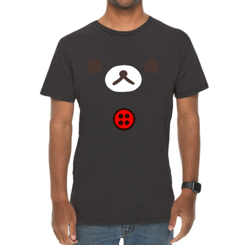 C:\users\dell\desktop\l2\chung 7\korilakkuma Korilakkuma Face Shirt _. Vintage T-shirt | Artistshot