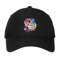 Kids Shimmer And Shine Just Add Sparkle Dancing Portrait Adjustable Cap | Artistshot