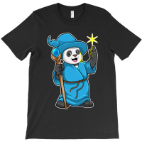 C:\users\dell\desktop\l2\chung 7\panda Types Panda As Wizard With Magi T-shirt | Artistshot