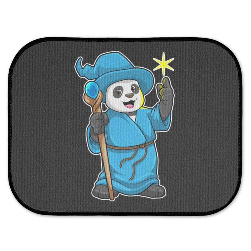 C:\users\dell\desktop\l2\chung 7\panda Types Panda As Wizard With Magi Rear Car Mat | Artistshot