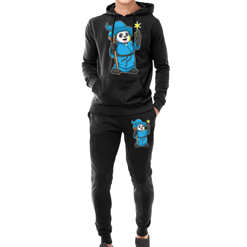 C:\users\dell\desktop\l2\chung 7\panda Types Panda As Wizard With Magi Hoodie & Jogger Set | Artistshot