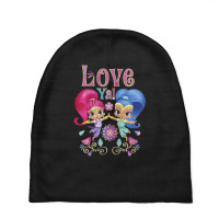 Kids Shimmer And Shine Love Ya Gem Collage Portrait Baby Beanies | Artistshot