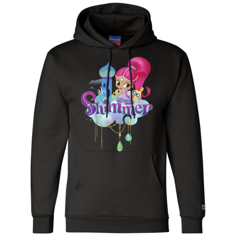 Kids Shimmer And Shine Shimmer Cloud Palace Portrait Champion Hoodie | Artistshot