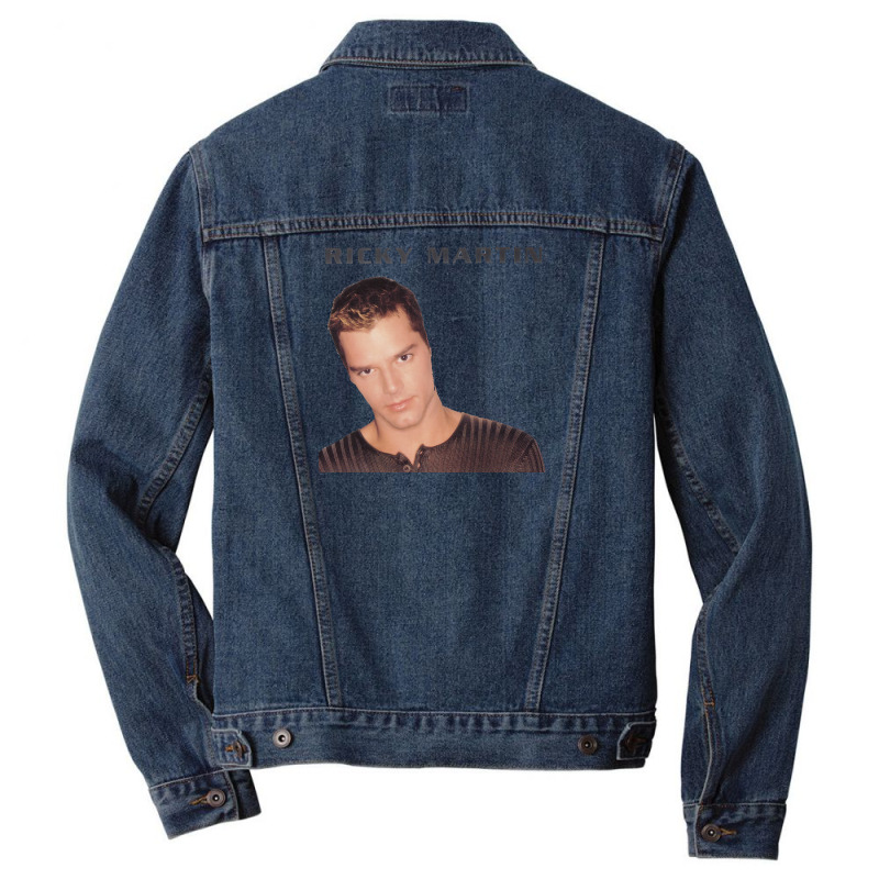 Ricky Martin Men Denim Jacket by wildafikri891209 | Artistshot