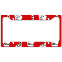 Number One Girlfriend ( #1 Girlfriend ) License Plate Frame | Artistshot