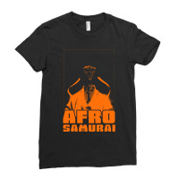 C:\users\dell\desktop\l2\chung 7\afro Samurai Afro Samurai.png Ladies Fitted T-shirt | Artistshot