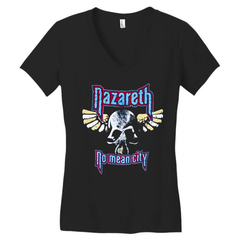 Nazareth No Mean City,  Nazareth, No Mean City, Nazareth No Mean City  Women's V-Neck T-Shirt by cm-arts | Artistshot