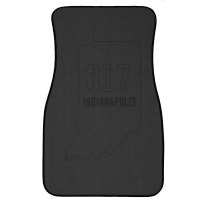 317 Area Code Of Indianapolis Or Indiana Zip List Front Car Mat | Artistshot