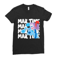 Mail Time! With Blues Clues Ladies Fitted T-shirt | Artistshot