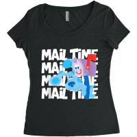 Mail Time! With Blues Clues Women's Triblend Scoop T-shirt | Artistshot