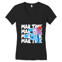 Mail Time! With Blues Clues Women's V-neck T-shirt | Artistshot