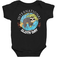 International Sloth Day Costume For Cute Animal Lover T Shirt Baby Bodysuit | Artistshot