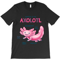 Anatomy Of The Axolotl T-shirt | Artistshot