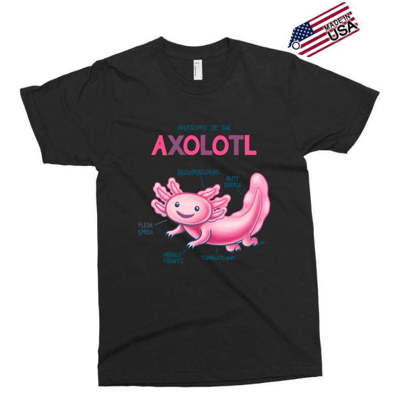 Anatomy Of The Axolotl Exclusive T-shirt | Artistshot