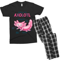 Anatomy Of The Axolotl Men's T-shirt Pajama Set | Artistshot