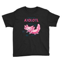 Anatomy Of The Axolotl Youth Tee | Artistshot