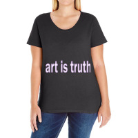 Art Is Truth Steven Wilson Ladies Curvy T-shirt | Artistshot