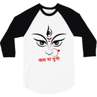 Maa Durga 3/4 Sleeve Shirt | Artistshot