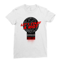 Let_s Start A Riot! Remastered Ladies Fitted T-shirt | Artistshot