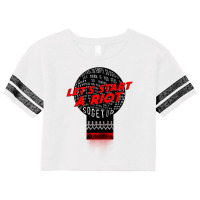 Let_s Start A Riot! Remastered Scorecard Crop Tee | Artistshot