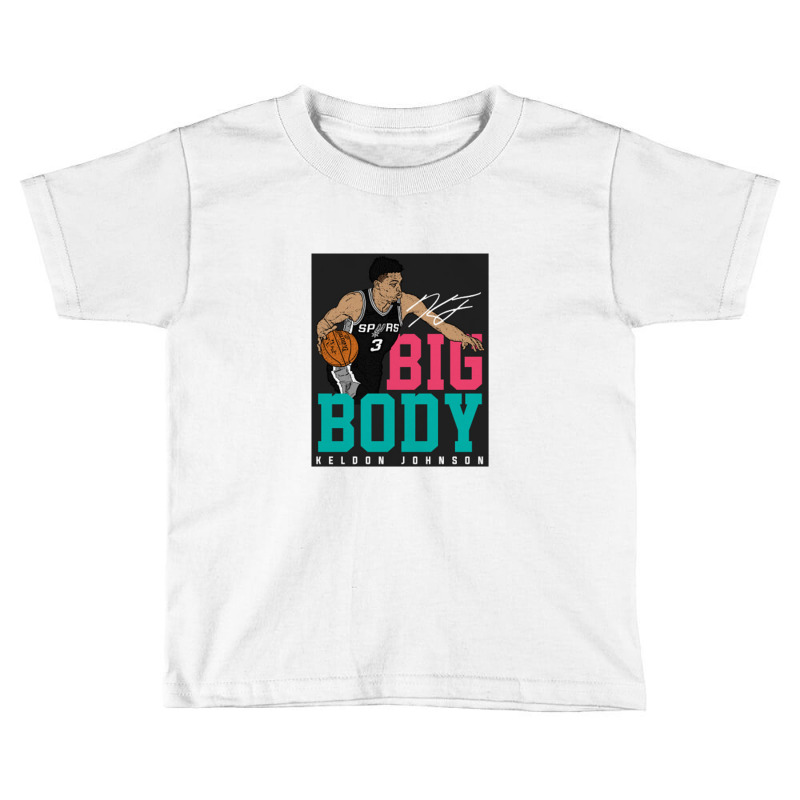 Big Body   Keldon Johnson Toddler T-shirt by trexsapiensord | Artistshot