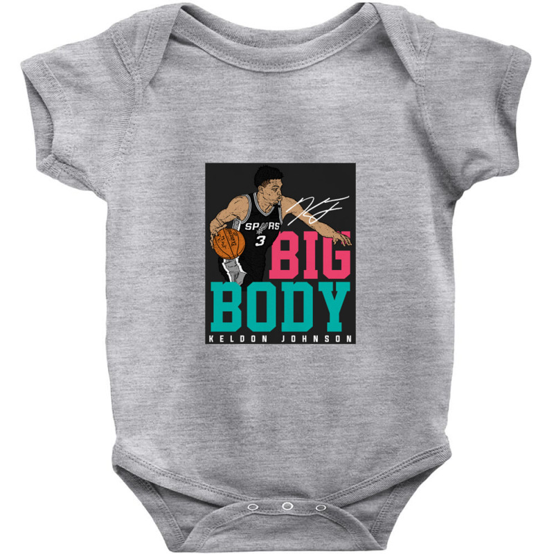 Big Body   Keldon Johnson Baby Bodysuit by trexsapiensord | Artistshot