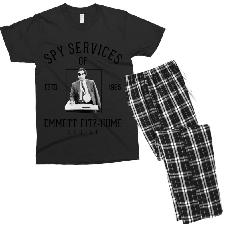 C:\users\dell\desktop\l2\chung 7\spies Like Us Spy Services Of Emmett  Men's T-shirt Pajama Set | Artistshot