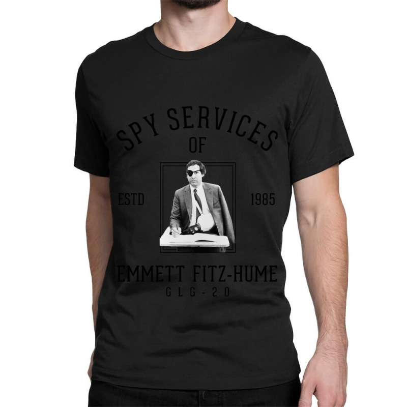 C:\users\dell\desktop\l2\chung 7\spies Like Us Spy Services Of Emmett  Classic T-shirt | Artistshot