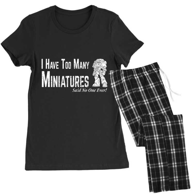 Wargaming Too Many Miniature Wargamer Women's Pajamas Set by cm-arts | Artistshot